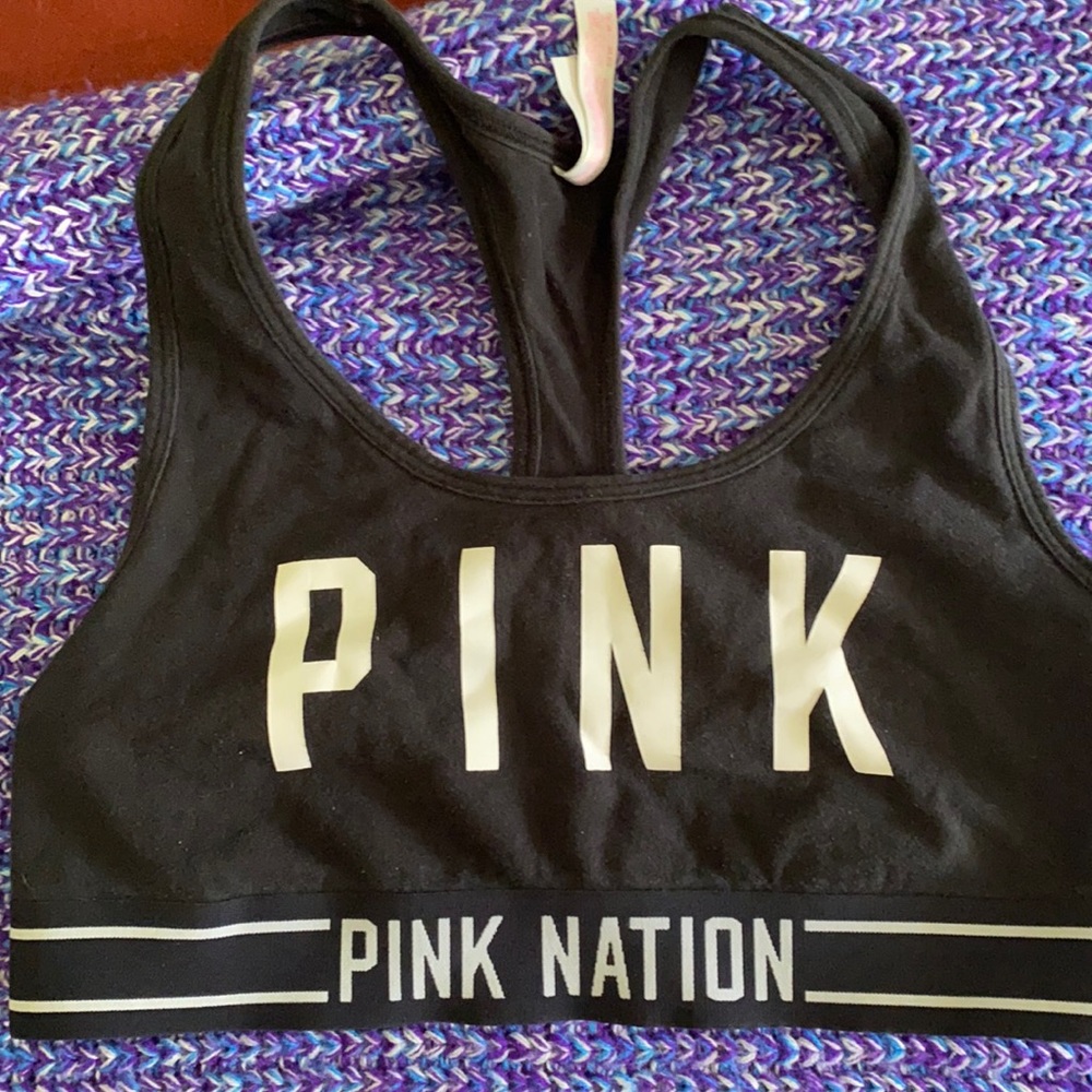 Pink Victoria’s Secret sports bra - Picture 1 of 1